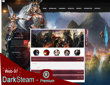 Web Mu 97D Dark steam Mu Online - Premium - Mu Online, Criar Mu Online - Portal de Mu Aprendizmuonline 