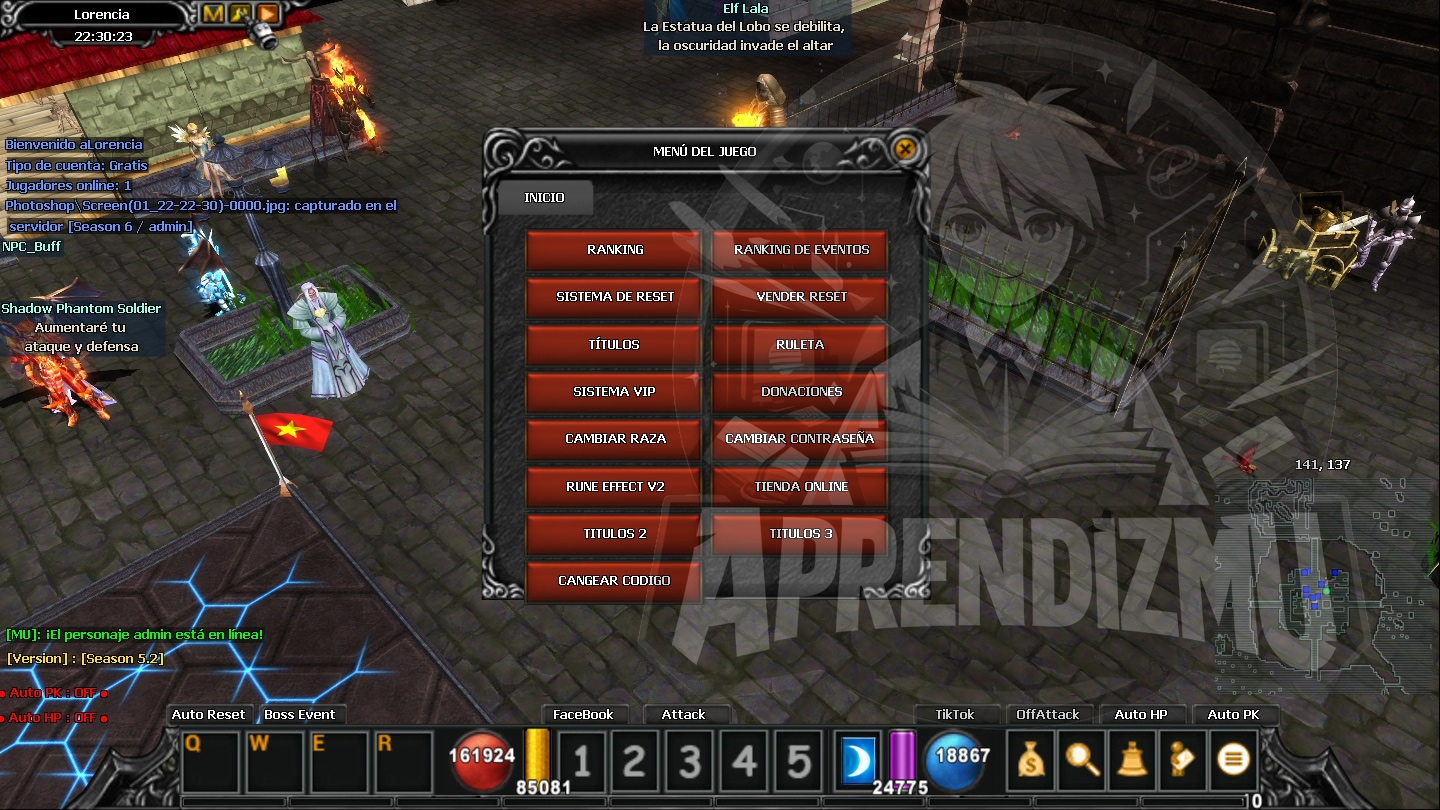 Baixar Mu Server 5.2 + Sistema de Fakes Online + Editor+ changelog detalhada , completo, Kit Mu Online, como criar servidor de mu online sem erros em 2026, Mu Server 5.2 Full FPS , criar mu online atualizado.