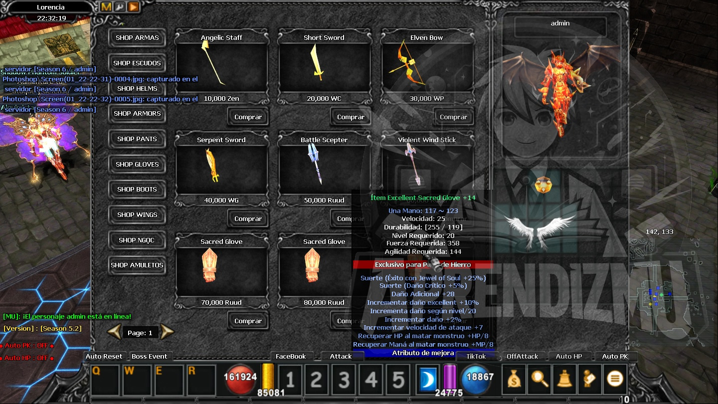 Baixar Mu Server 5.2 + Sistema de Fakes Online + Editor+ changelog detalhada , completo, Kit Mu Online, como criar servidor de mu online sem erros em 2026, Mu Server 5.2 Full FPS , criar mu online atualizado.