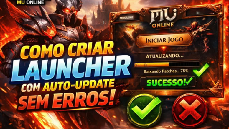 Criando Launcher com Auto-Update sem erros